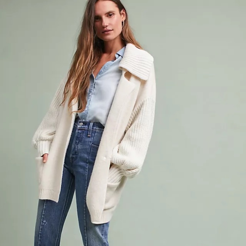 Anthropologie Women's Cosy Oversized Sweater